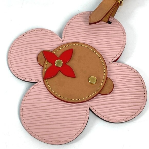 LOUIS VUITTON M69572 Epi Bijoux Sac Tag Vivienne Charm Bag Charm Leather pink - Picture 2 of 13